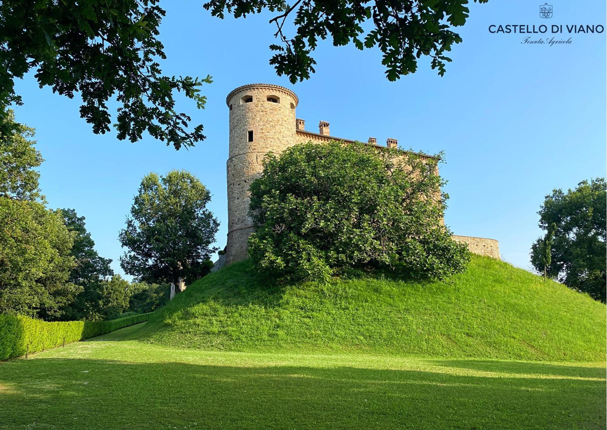 Вилла Castello Di Viano Экстерьер фото